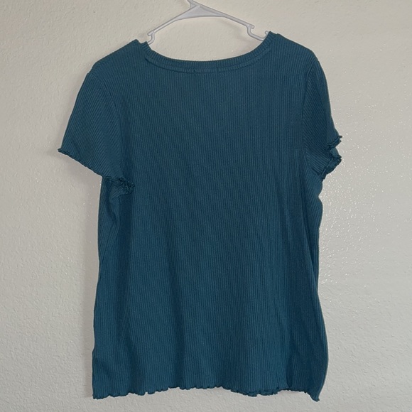 🌻XXL Maurices Ribbed V-neck Blouse💖 - Picture 2 of 4